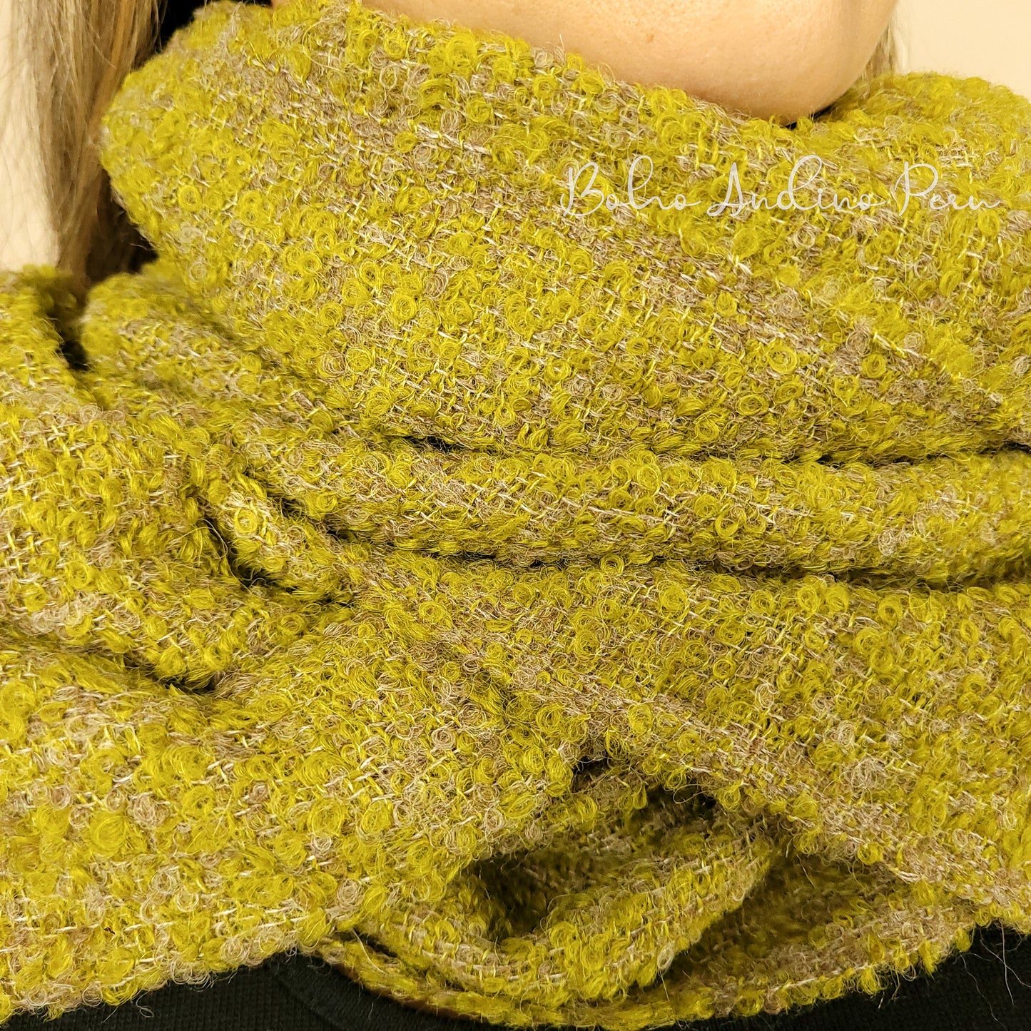Scarf Alpaca Boucle