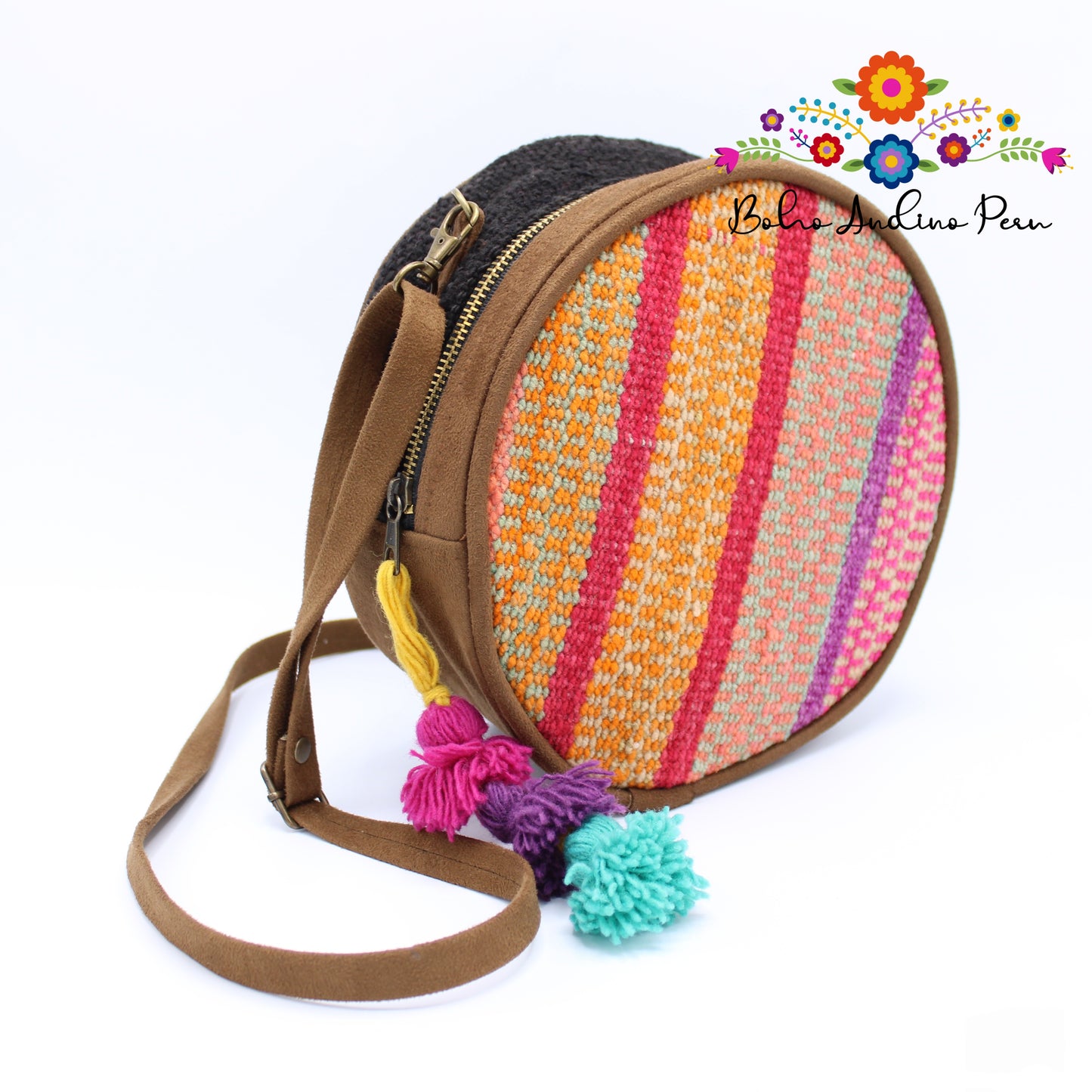 Sheep Wool Crossbody Bag
