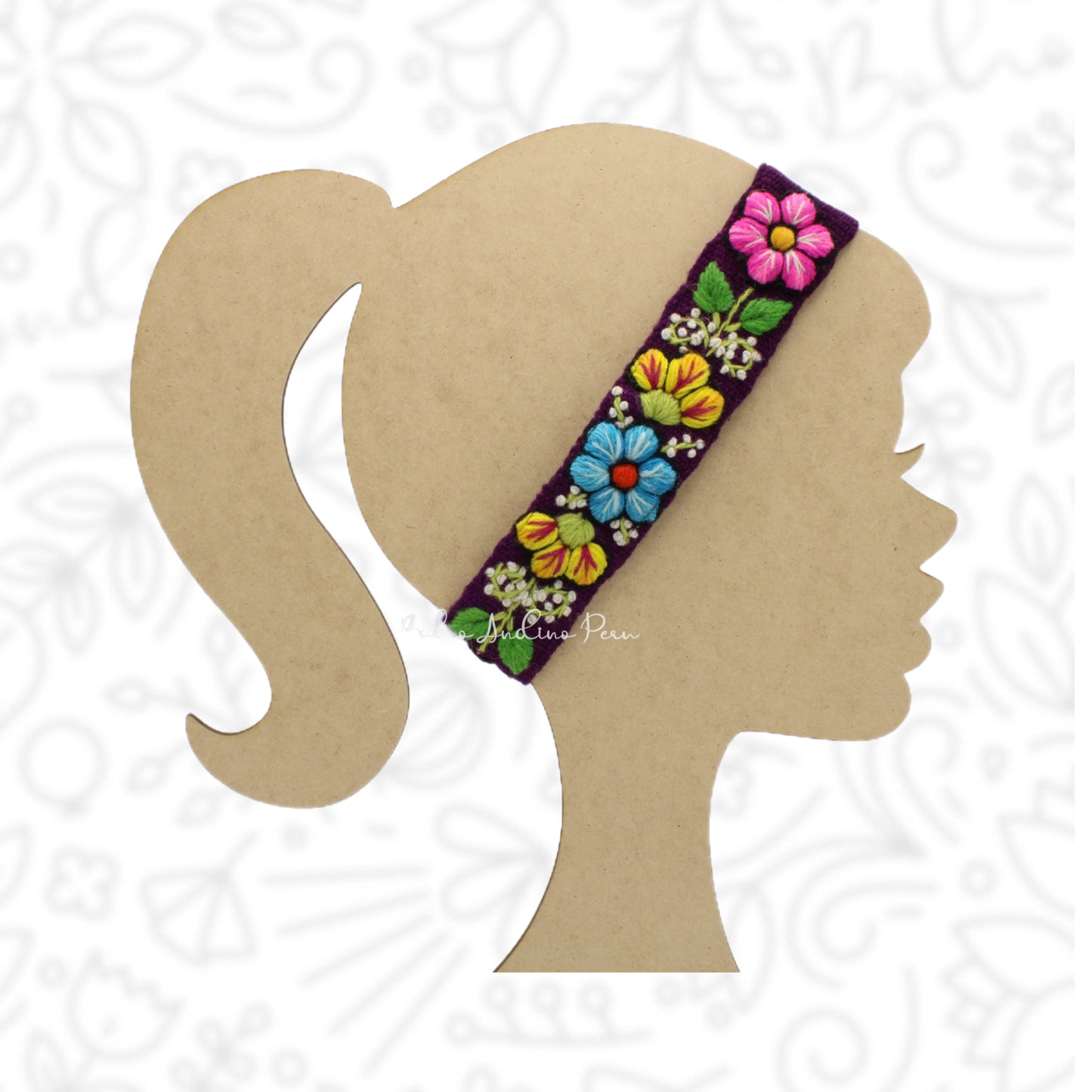 Floral Wool Headbands