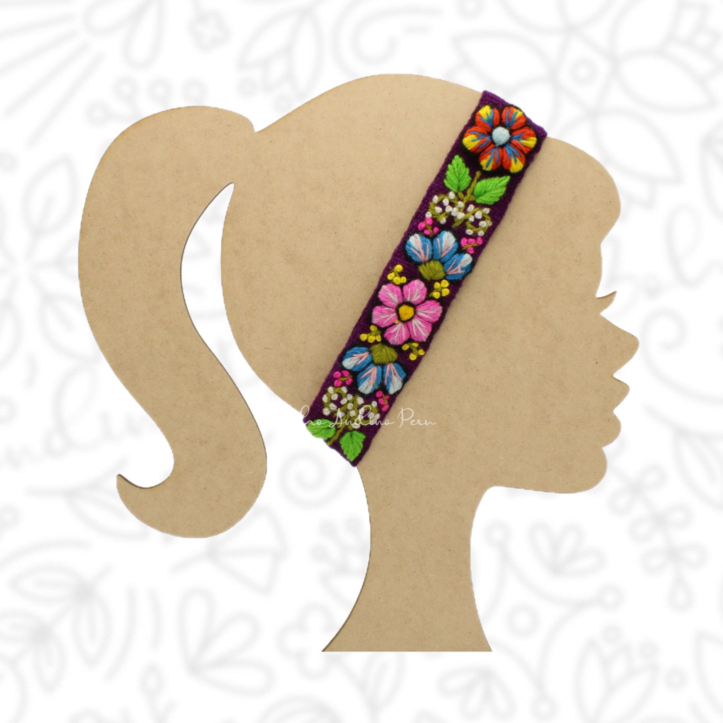 Floral Wool Headbands