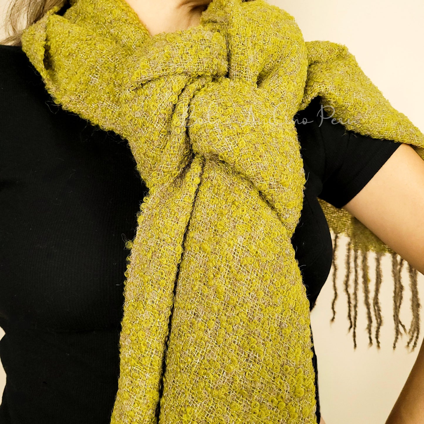 Scarf Alpaca Boucle