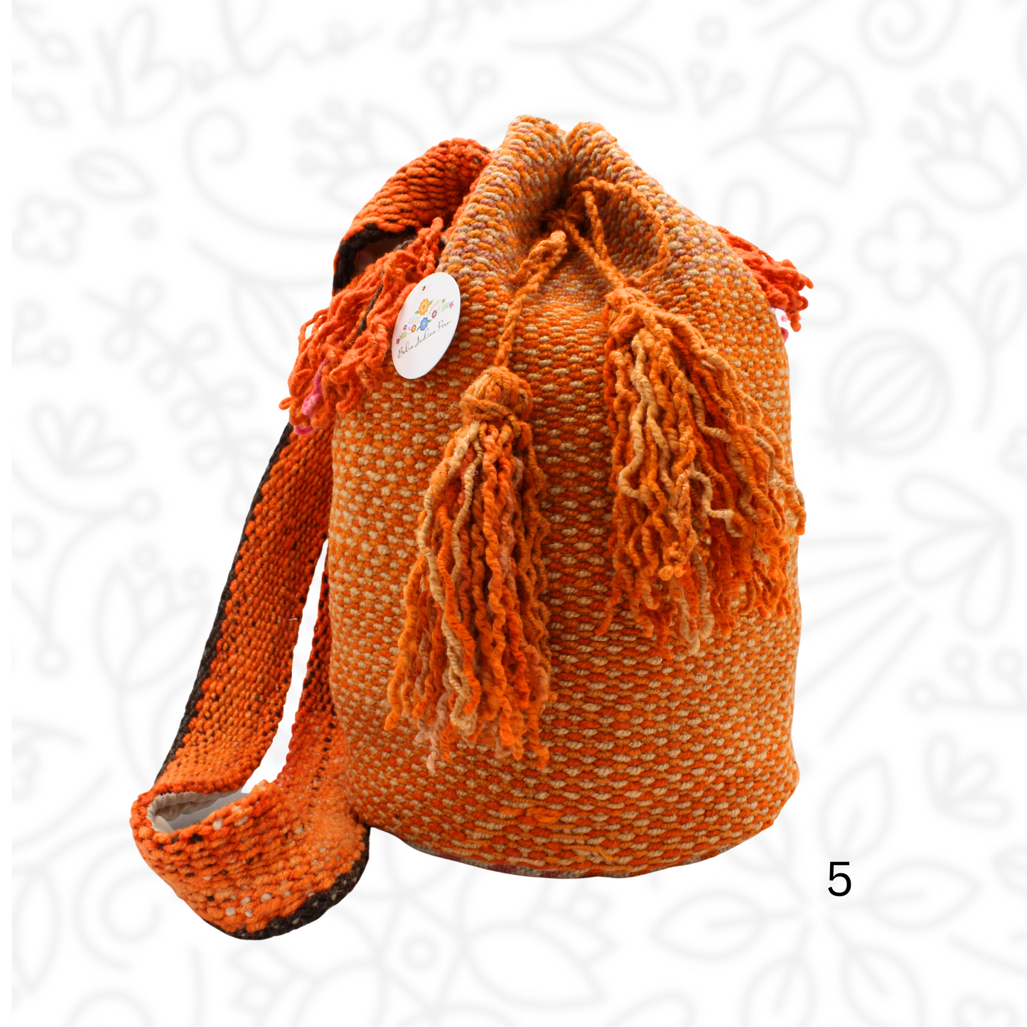 Handwoven Crossbody Wool bag