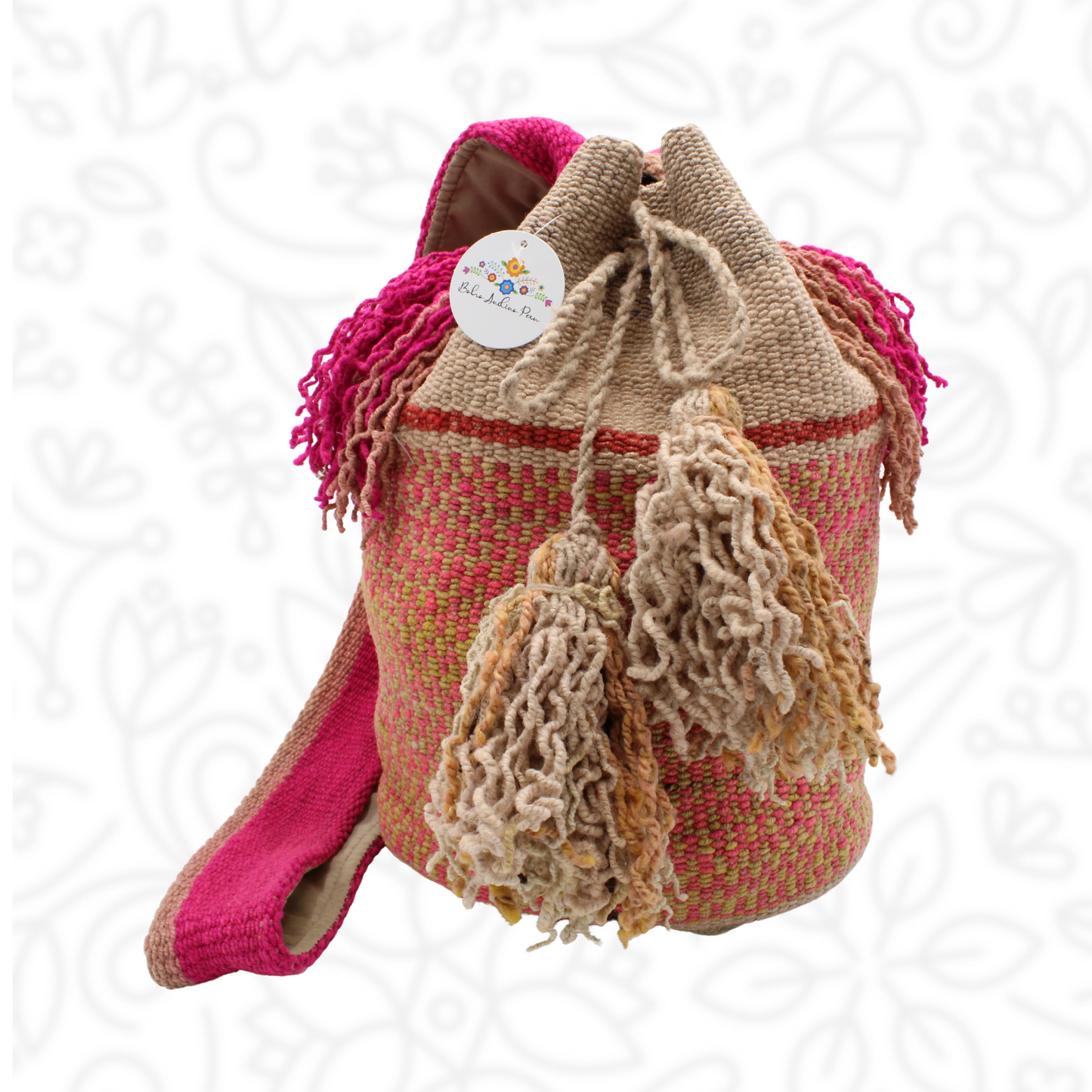 Handwoven Crossbody Wool bag