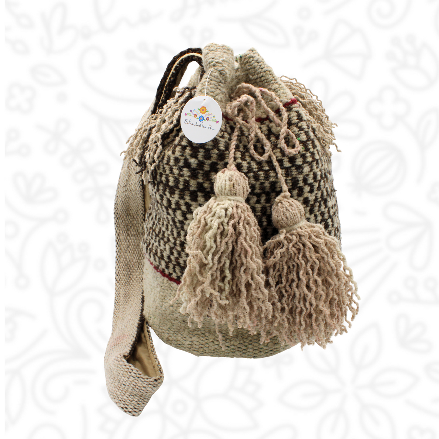 Handwoven Crossbody Wool bag