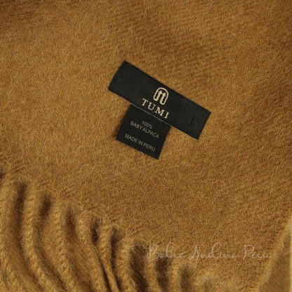 TUMI Baby Alpaca Scarf 100% Baby Alpaca