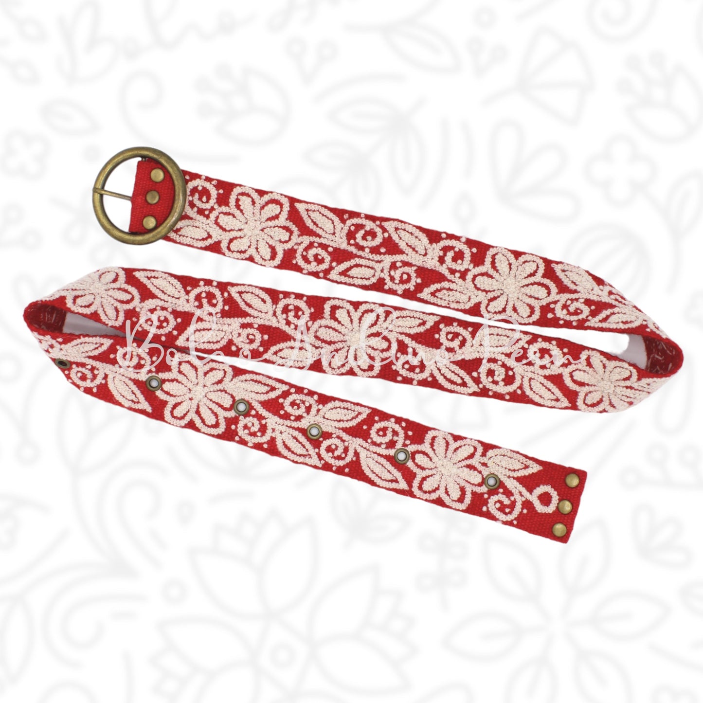 Embroidery belts